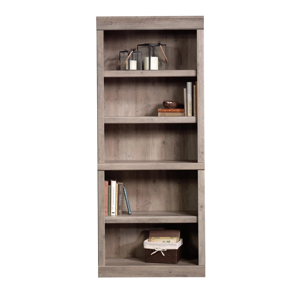 Bookcase 5 Shelf Rustic Gray a7