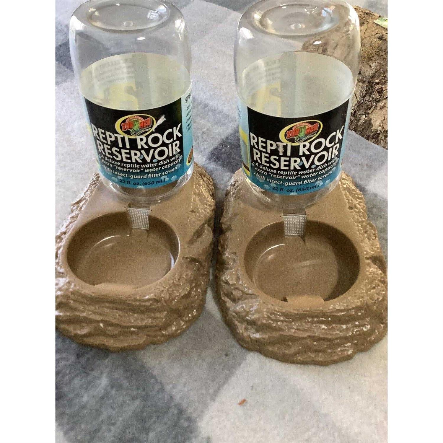 Reptile Rock Water Reservoir Pet Supplies k7m