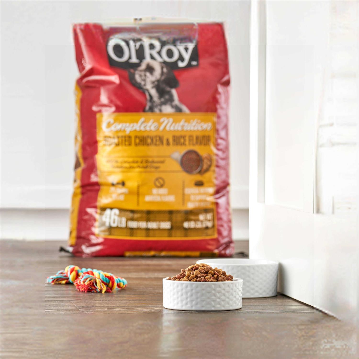 Dry Dog Food Roasted Chicken Rice Flavor a7