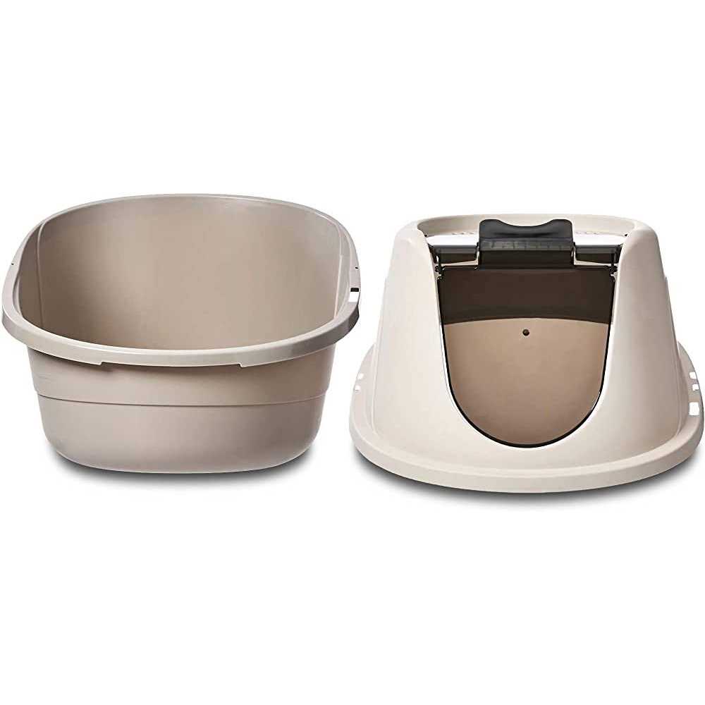 Cat Litter Box with Hooded Lid a7