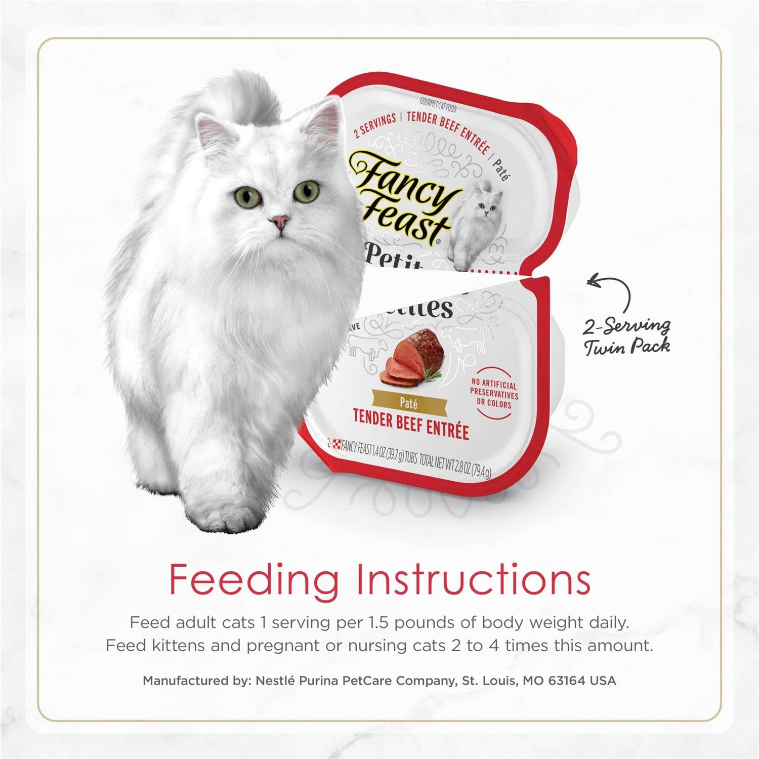 Gourmet Pate Tender Beef Wet Cat Food k7m