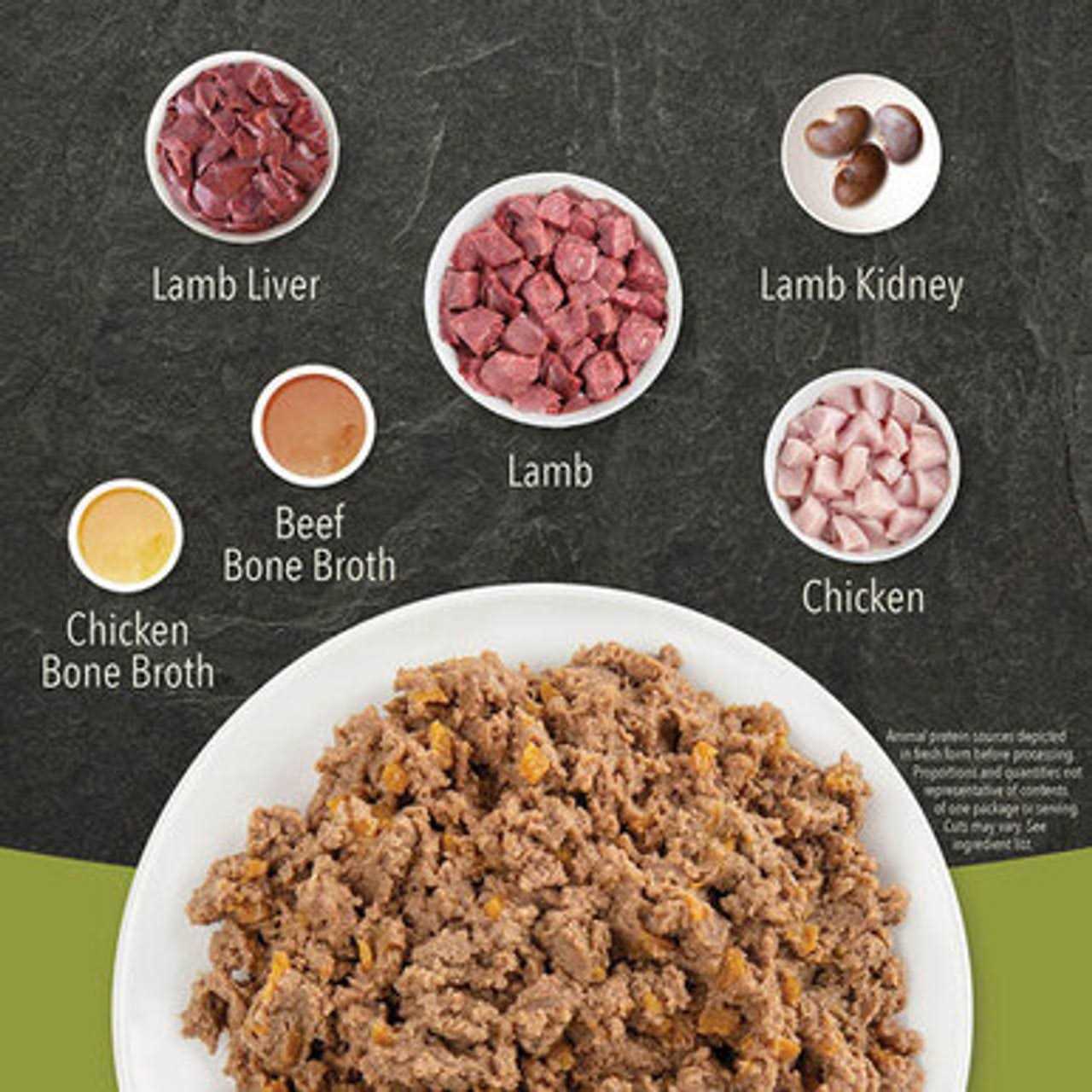 Lamb Liver in Bone Broth Wet Cat Food k7m