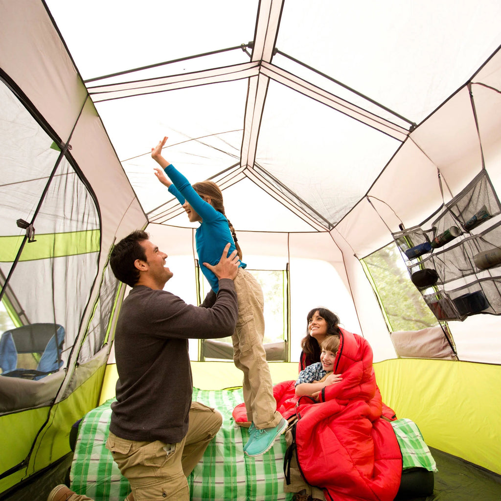 Instant Cabin Tent with Screen Room 2 Room 9 Person a7
