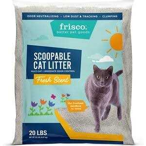 Scented Clumping Clay Cat Litter a7k