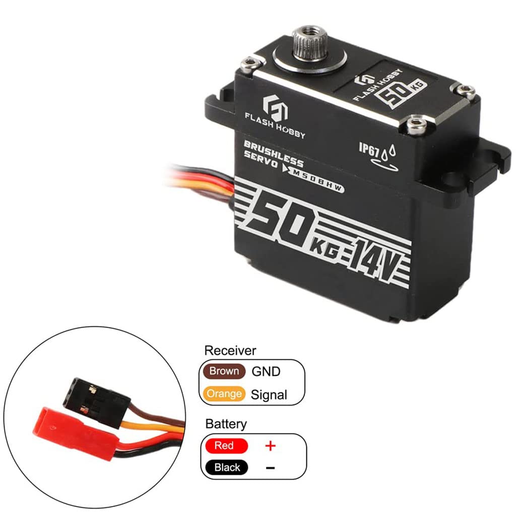Waterproof Brushless Servo Motor for RC Crawler Car Robot Boat a7