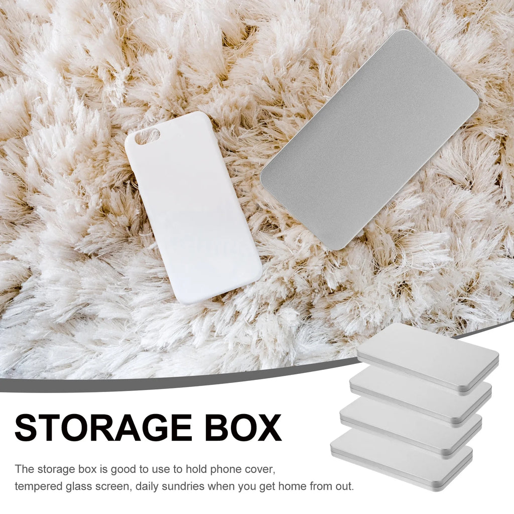 Clear Wicker Basket Storage Box a7