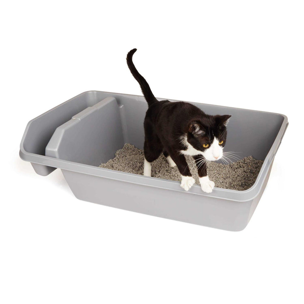 Cat Litter Pan with Compartment a7