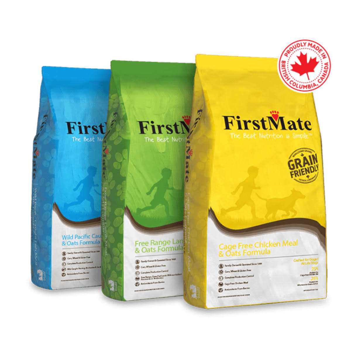 Grain Friendly Dry Dog Food for Active Dogs & Puppies k7
