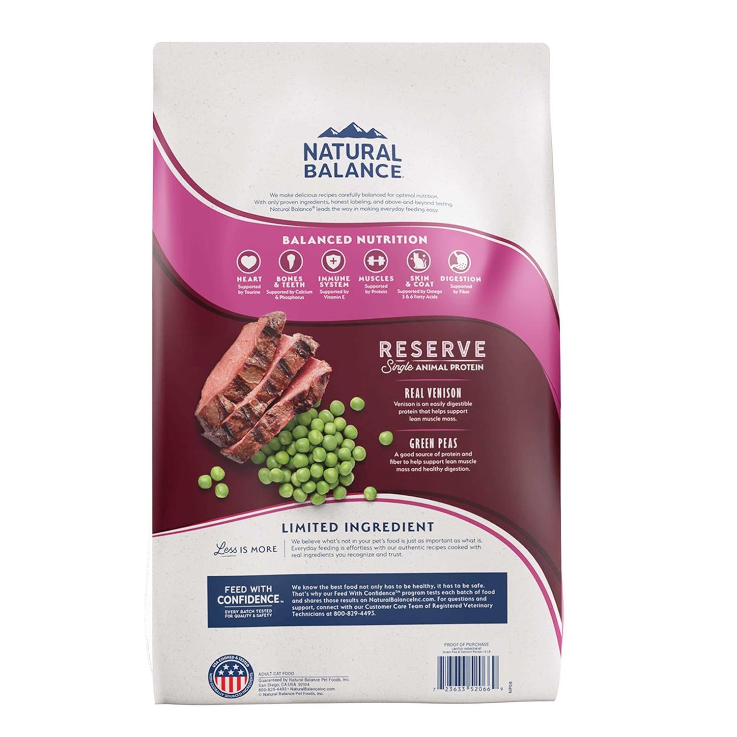 Dry Cat Food Green Pea Venison a7