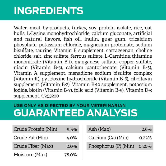 Cat Food Canned Gastroenteric Formula 24 Pack a7