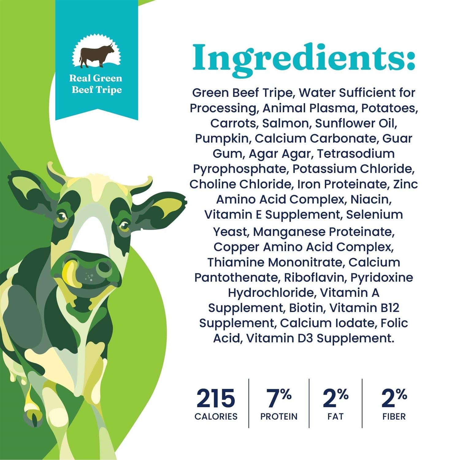 Dog Food Tripe Beef Formula a7