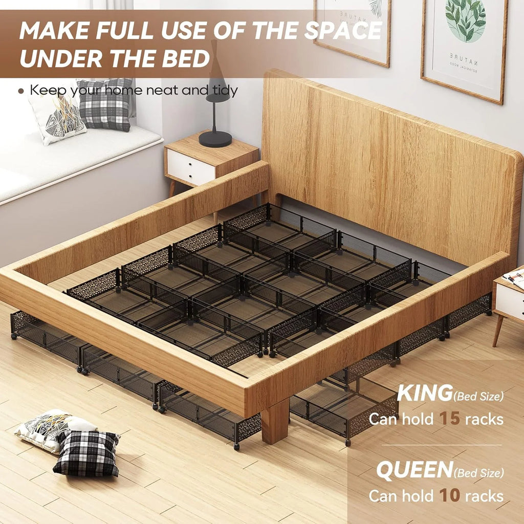 Under Bed Storage Containers with Wheels and Drawer a7