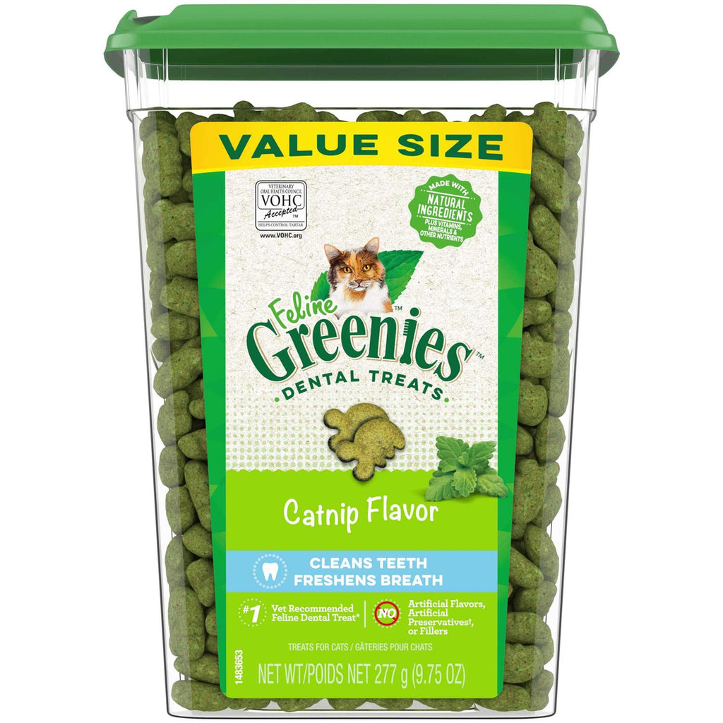 FELINE GREENIES Dental Cat Treats Flavor - Pet Supplies online store