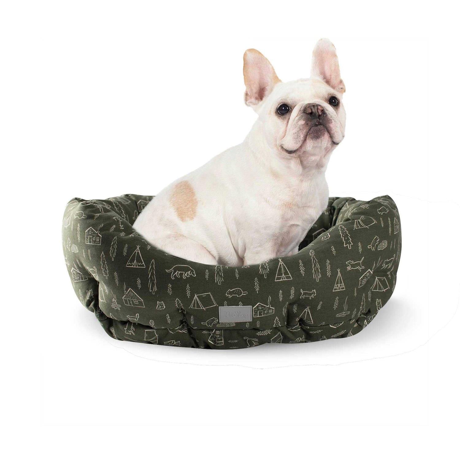 Pet Round Cuddler Bed k7m