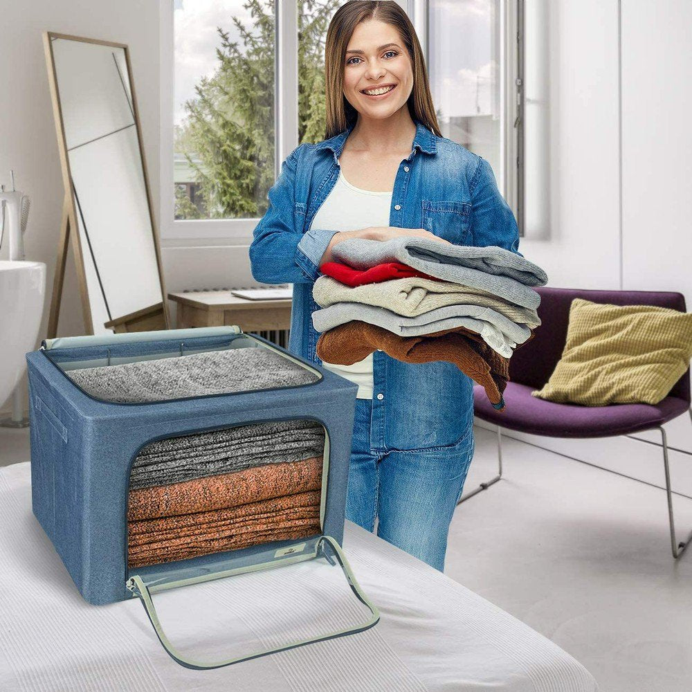 Clothes & Blanket Storage Bags, Underbed Organizer 2-Pack q7m