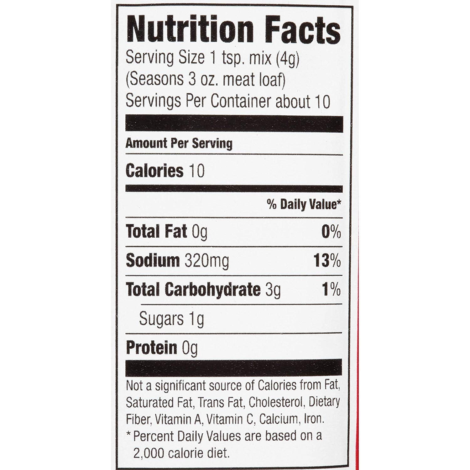 Meat Loaf Seasoning Mix 1.5 oz Pack of 2 k7