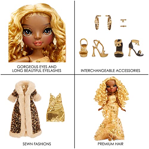 Posable Fashion Doll with 2 Outfits and Vanity Playset k7m