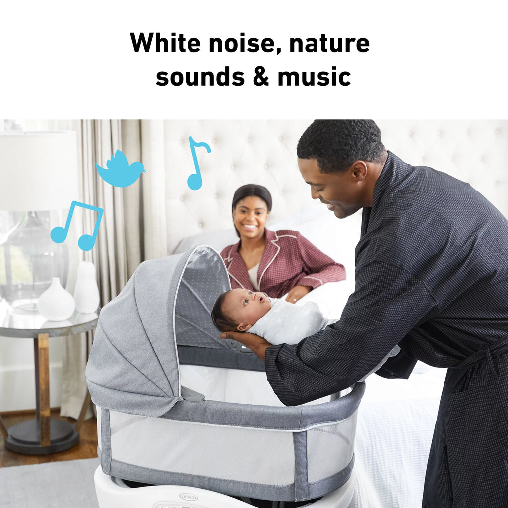 Bassinet with Cry Detection Technology, Ellison k7