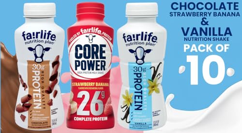 Protein Shake Variety Pack 10 Count Q7