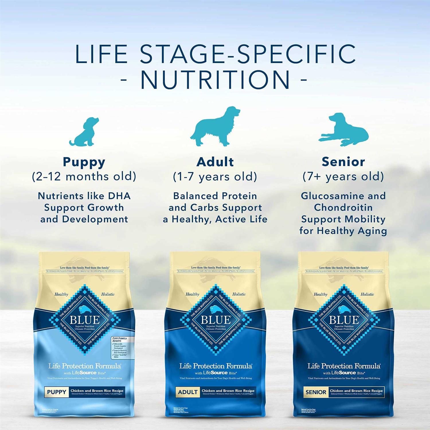 Puppy Dry Dog Food Chicken & Brown Rice k7