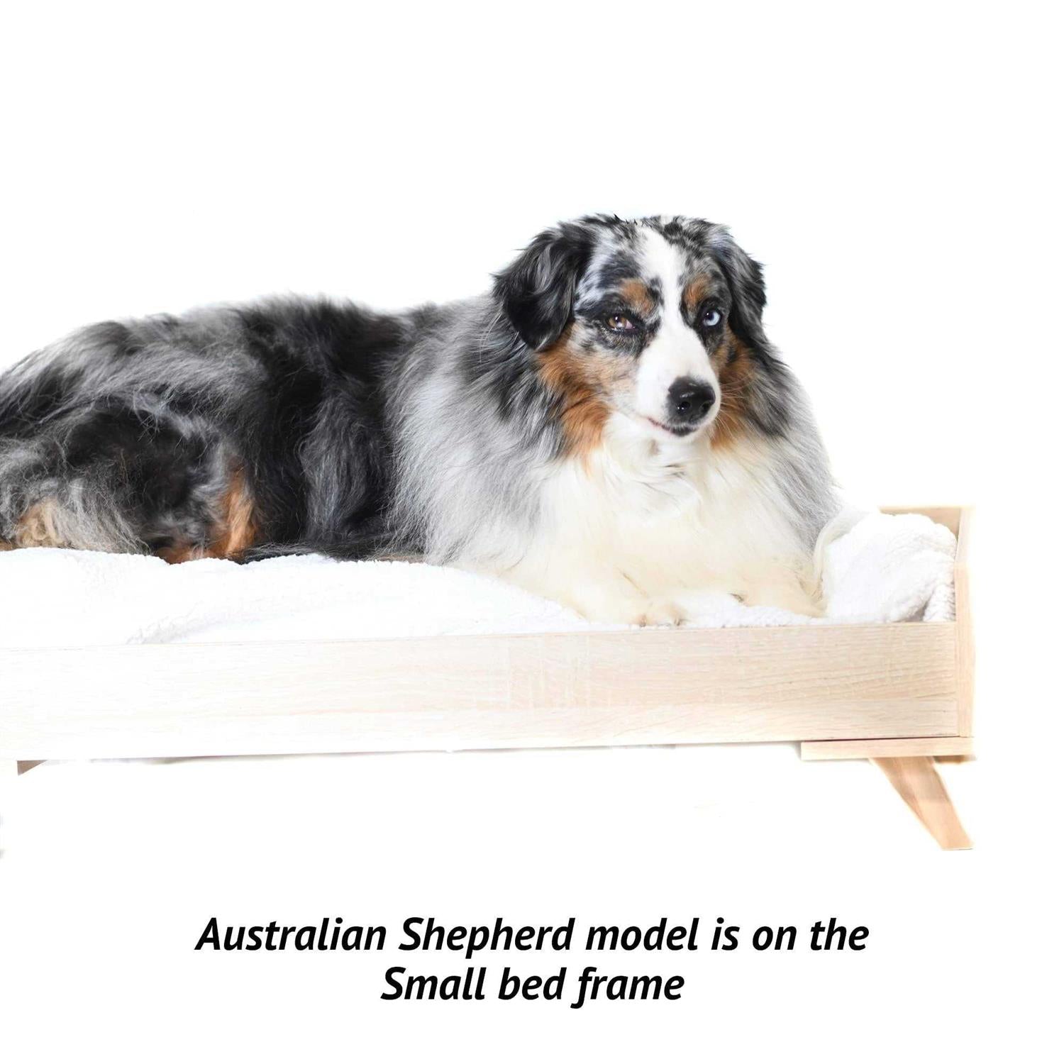 Raised Wooden Dog Bed Frame k7m