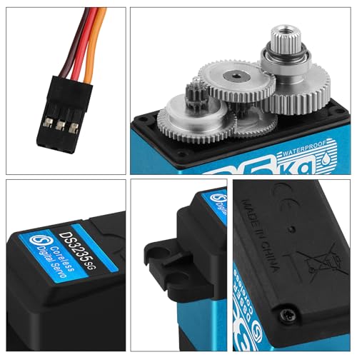 Waterproof Metal Gear Digital Servo 35KG 25T Arm 180 a7