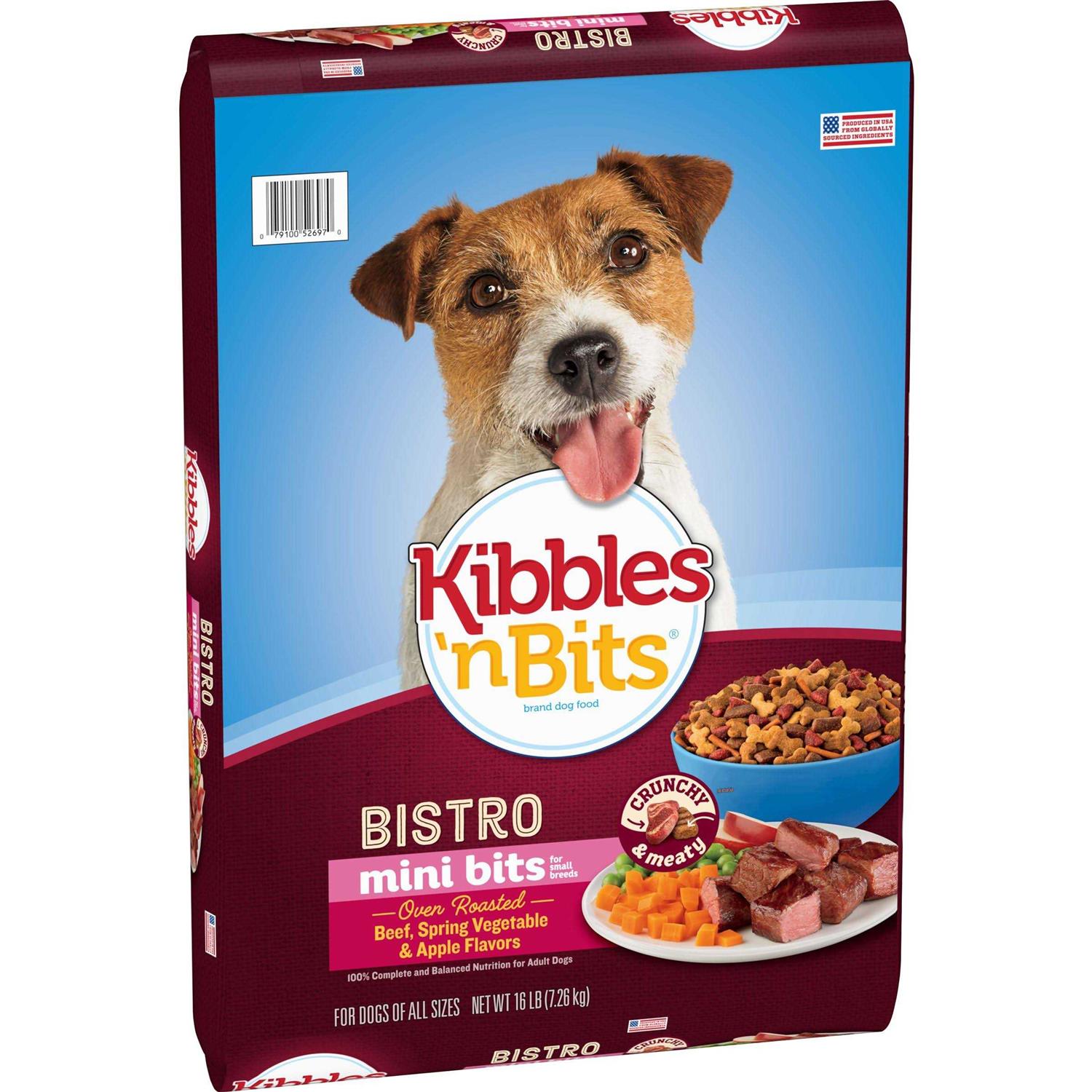 Dog Food Mini Bits Beef Chicken a7