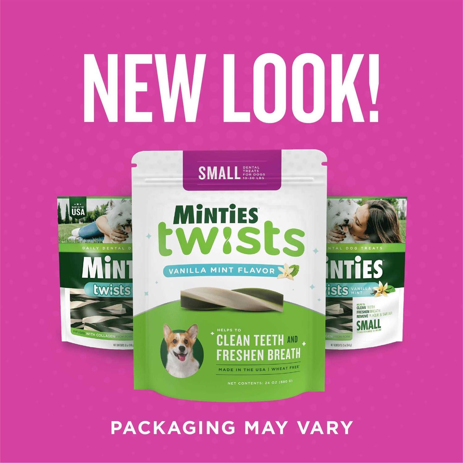 Minties Twists Dental Treats for Dogs a7