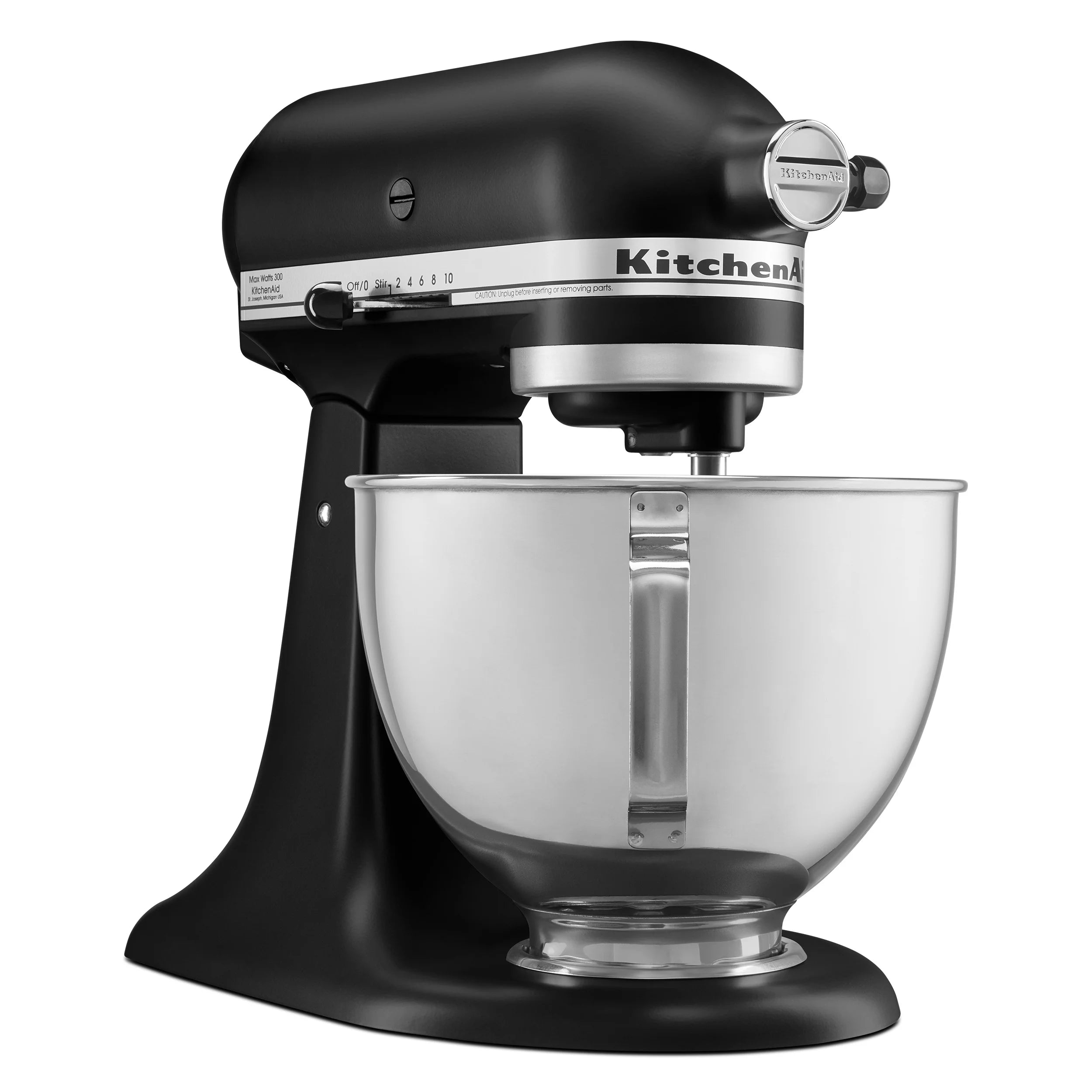 Stand Mixer 4.5 Quart Tilt-Head Black Matte a7