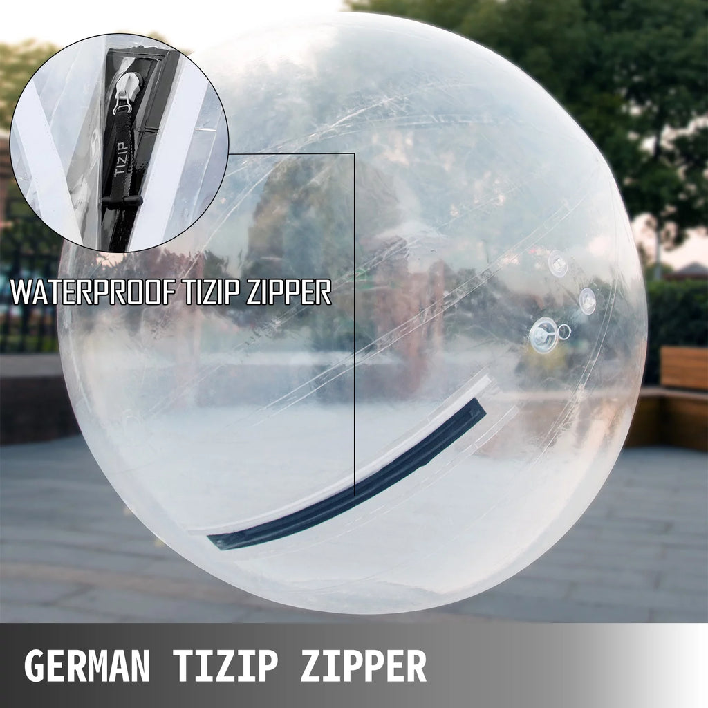 Water Walking Ball Inflatable Zorb Ball with Zipper a7