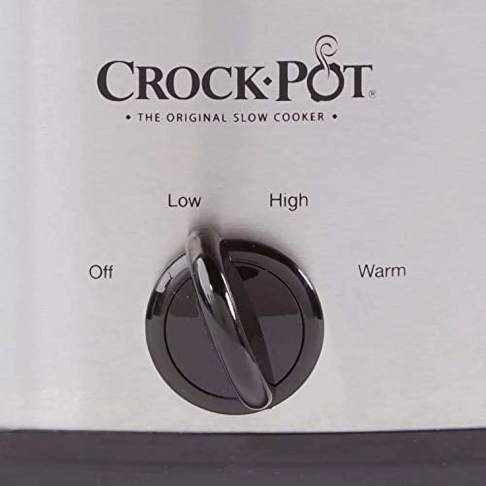 Slow Cooker 7 Quart Oval Stainless Steel k8
