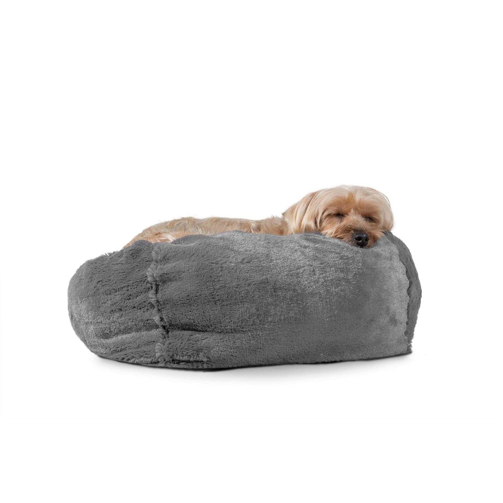 Dog Round Plush Ball Bed a7