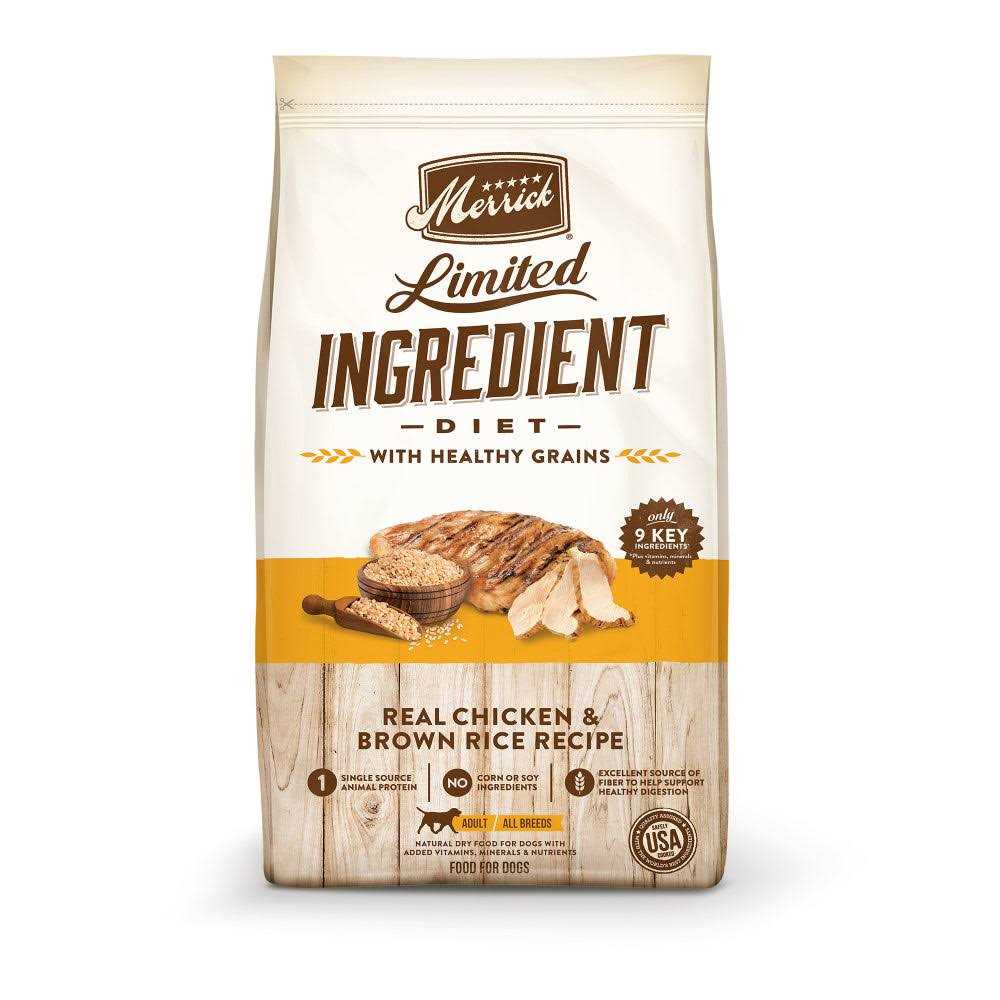Merrick Limited Ingredient Diet Real Chicken Recipe Dry Dog Food - Pet Supplies online store