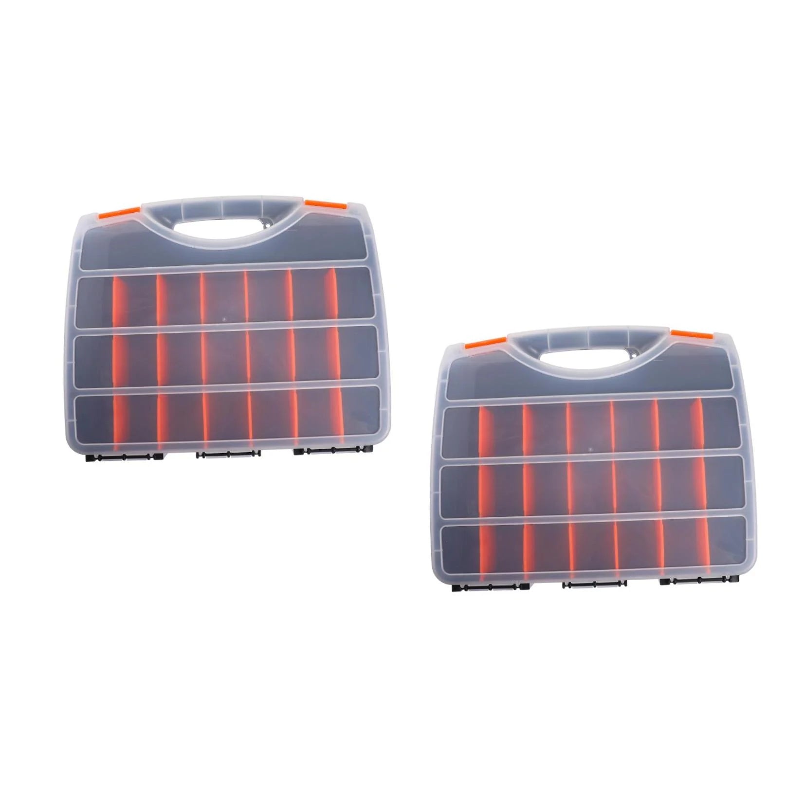 Screw Tool Organizer with Removable Dividers, Impact Resistant Storage Bins k7x