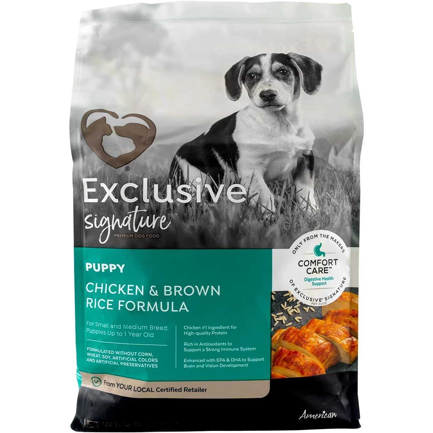 Chicken & Brown Rice Puppy Food a7