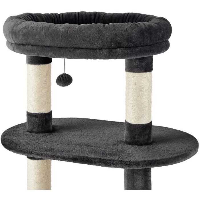 Cat Tree Condo with Faux Fur a7