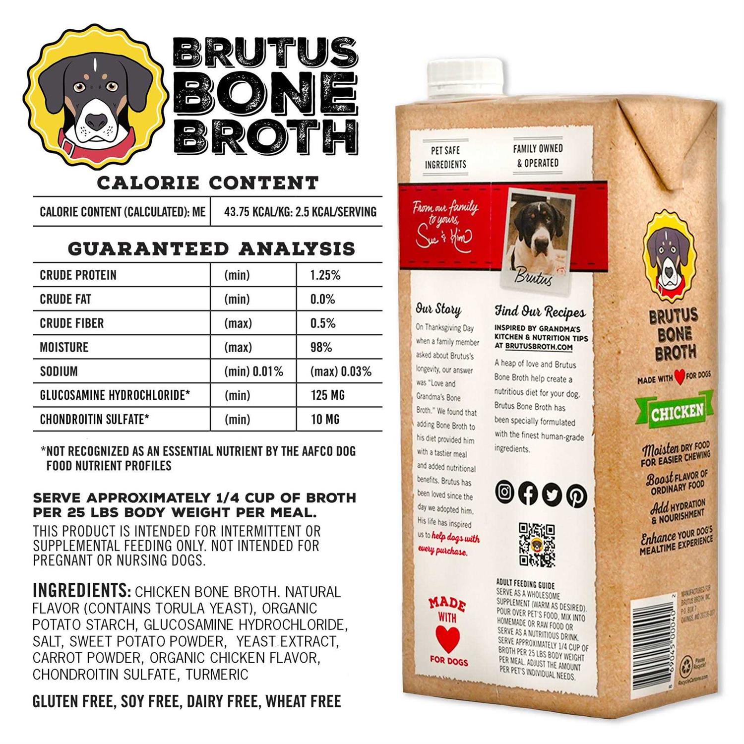 Chicken Bone Broth for Dogs k7m