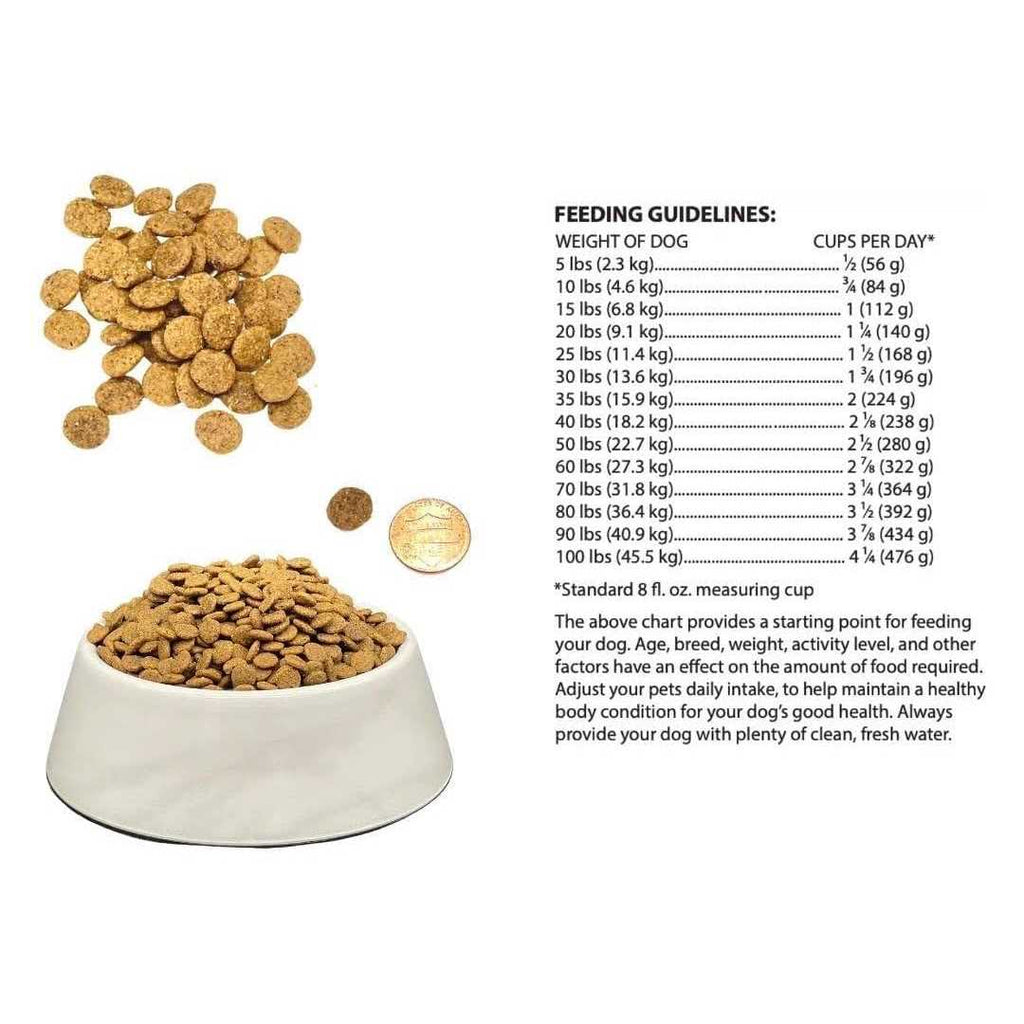 Holistic Natural Adult Dry Dog Food Chicken Brown Rice 6.6 lb k7