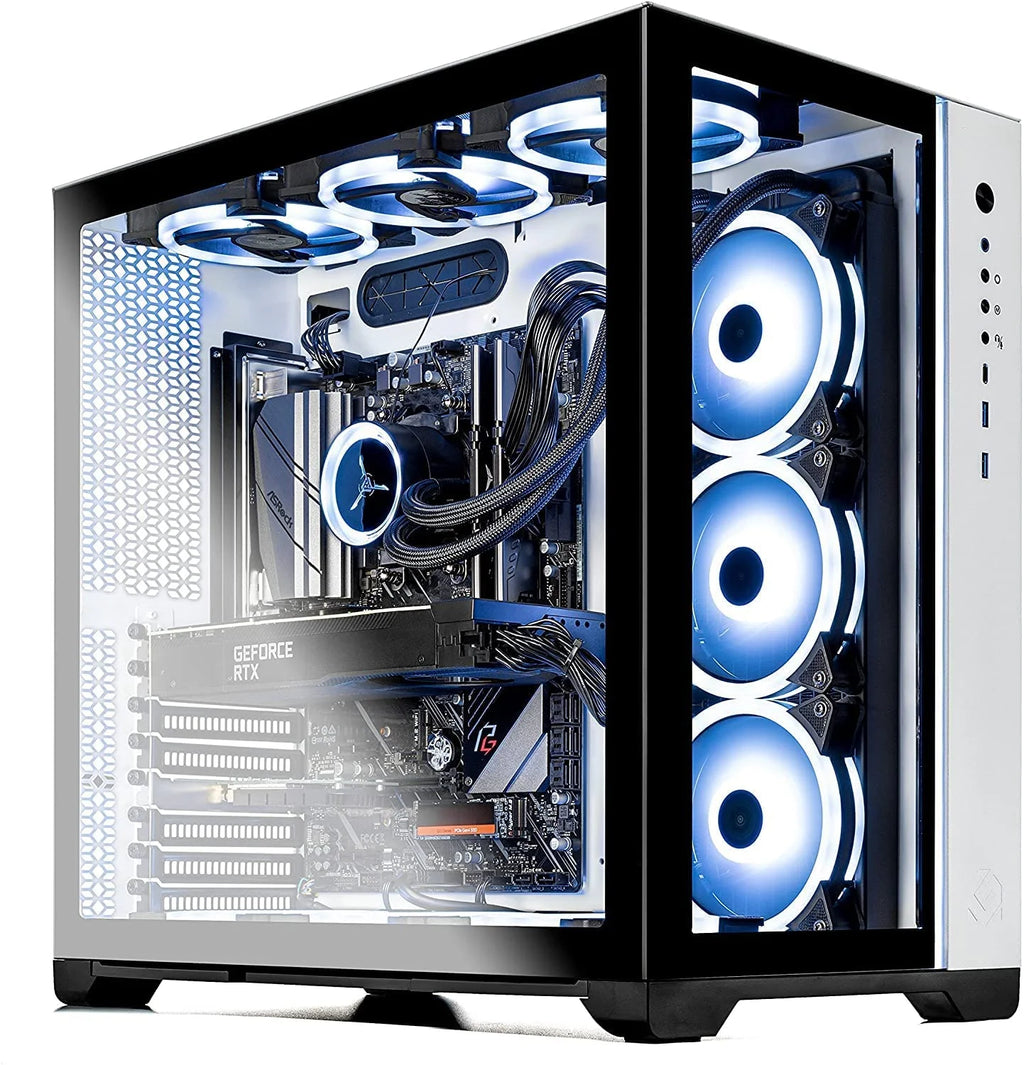 Gaming Desktop PC Ryzen 7 RTX 3080 Ti 1TB SSD 16GB RAM White k7
