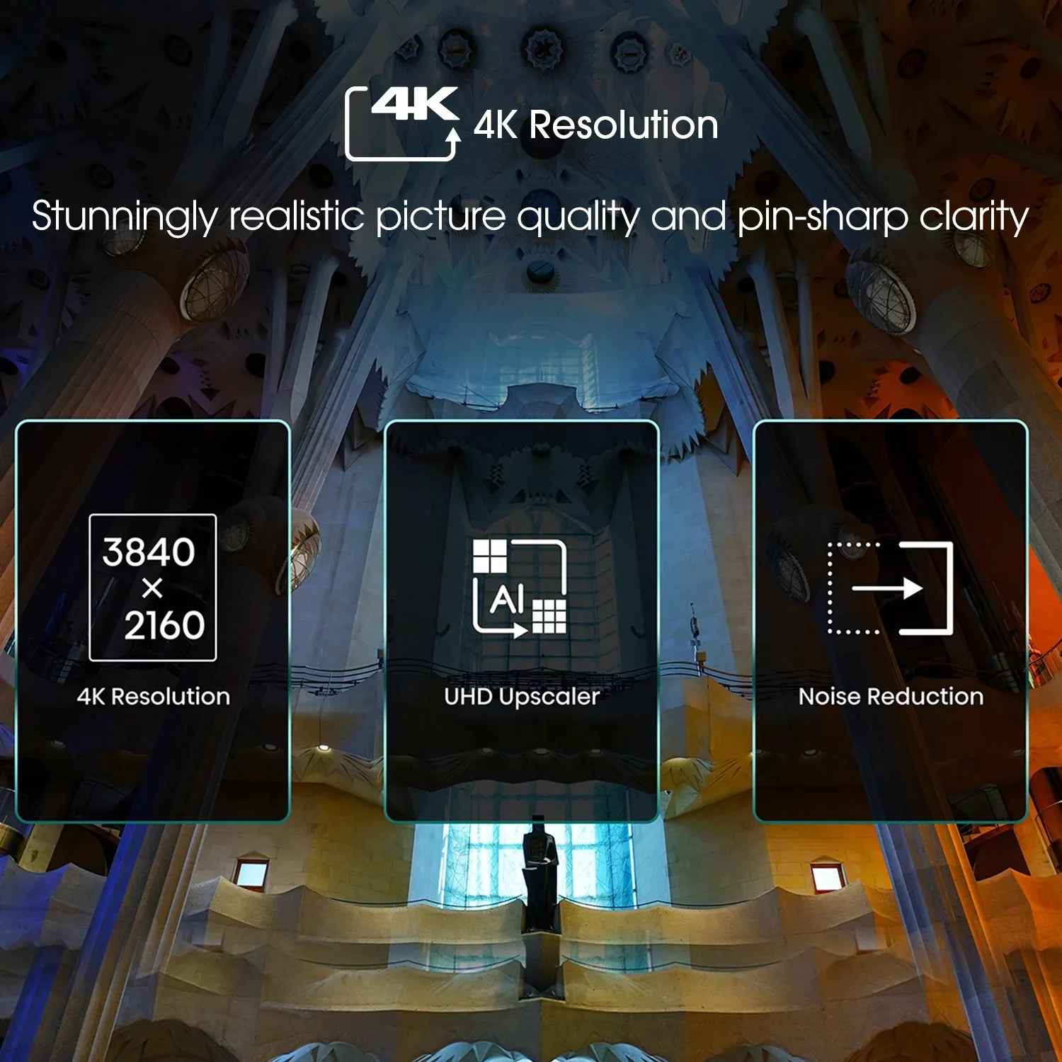 75" 4K UHD LED Smart TV a7