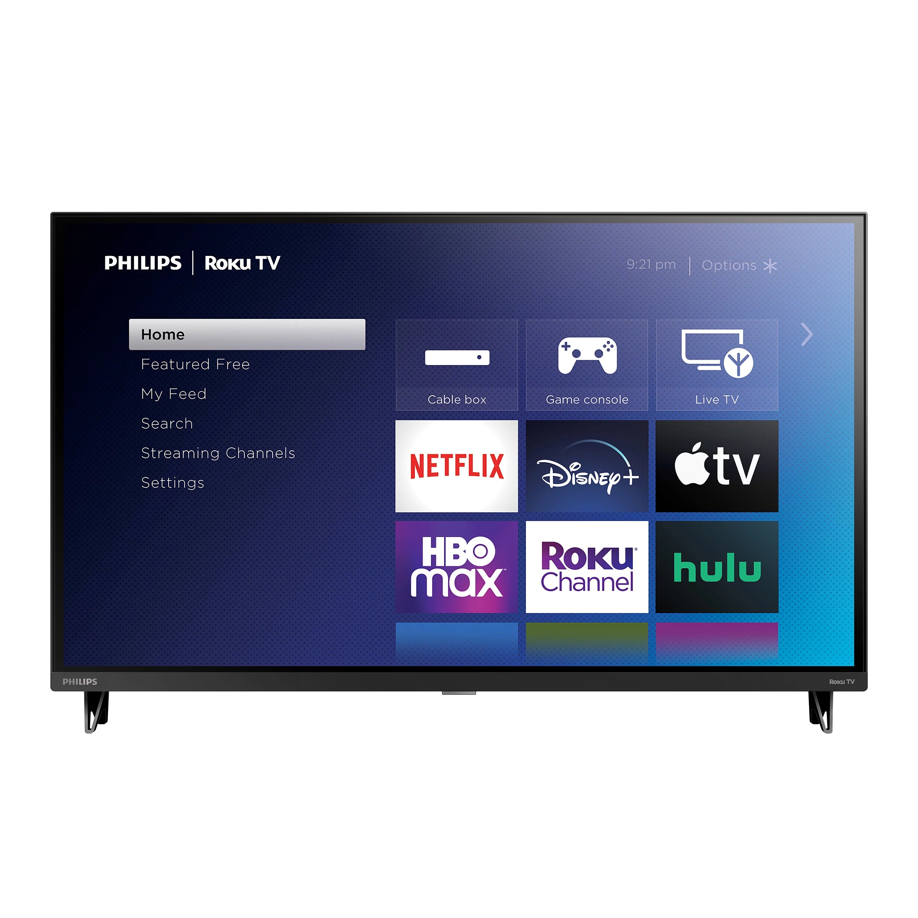 Philips 32" Class HD (720P) Smart Roku Borderless LED TV (32PFL6452/F7) (New)