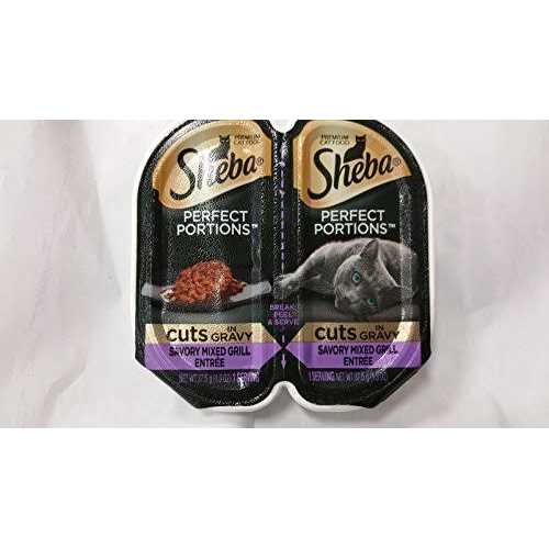 Wet Cat Food Cuts in Gravy Mixed Grill Entree k7