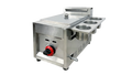 14 in. Outdoor Restaurant Countertop Gas Deep Fryer, 3.5 Gallon