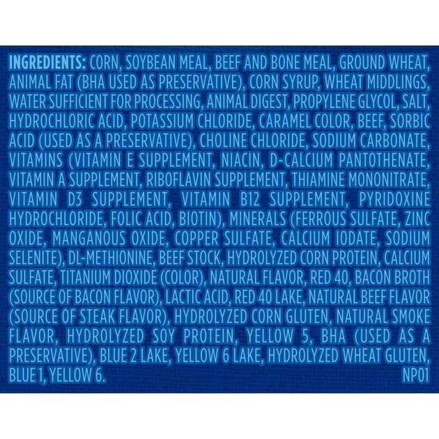 Mini Bits Bacon Steak Flavor Dry Dog Food k7