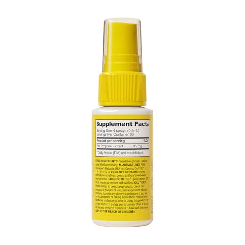 Propolis Throat Spray 95% Extract Natural Immune Support 1.06 oz k7