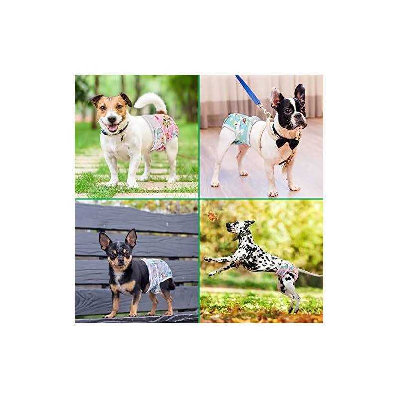 Pet Washable Female Dog Diapers Comfort Reusable for Heat d7k