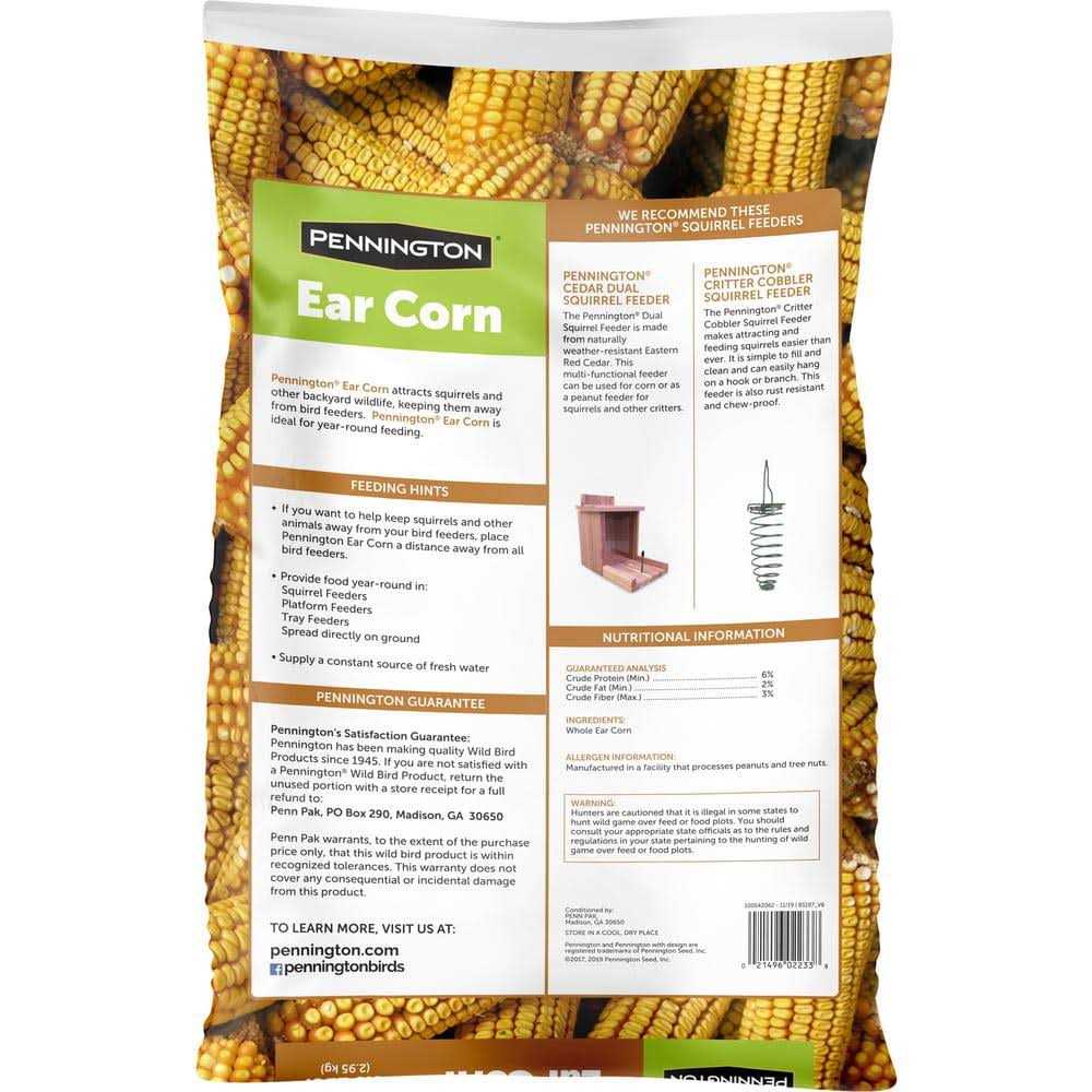 Corn Cobs for Squirrels 6.5 lbs k7