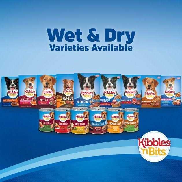 Mini Bits Bacon Steak Flavor Dry Dog Food k7