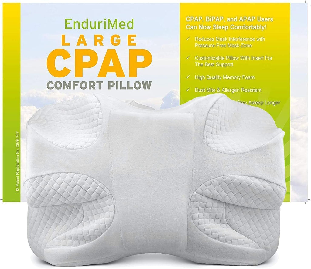 CPAP Pillow Bundle with Cooling Case for Side Sleepers k7m