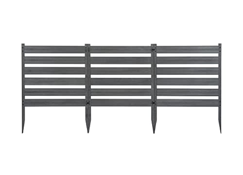 Vinyl Garden Fence Kit 3 Panels a7